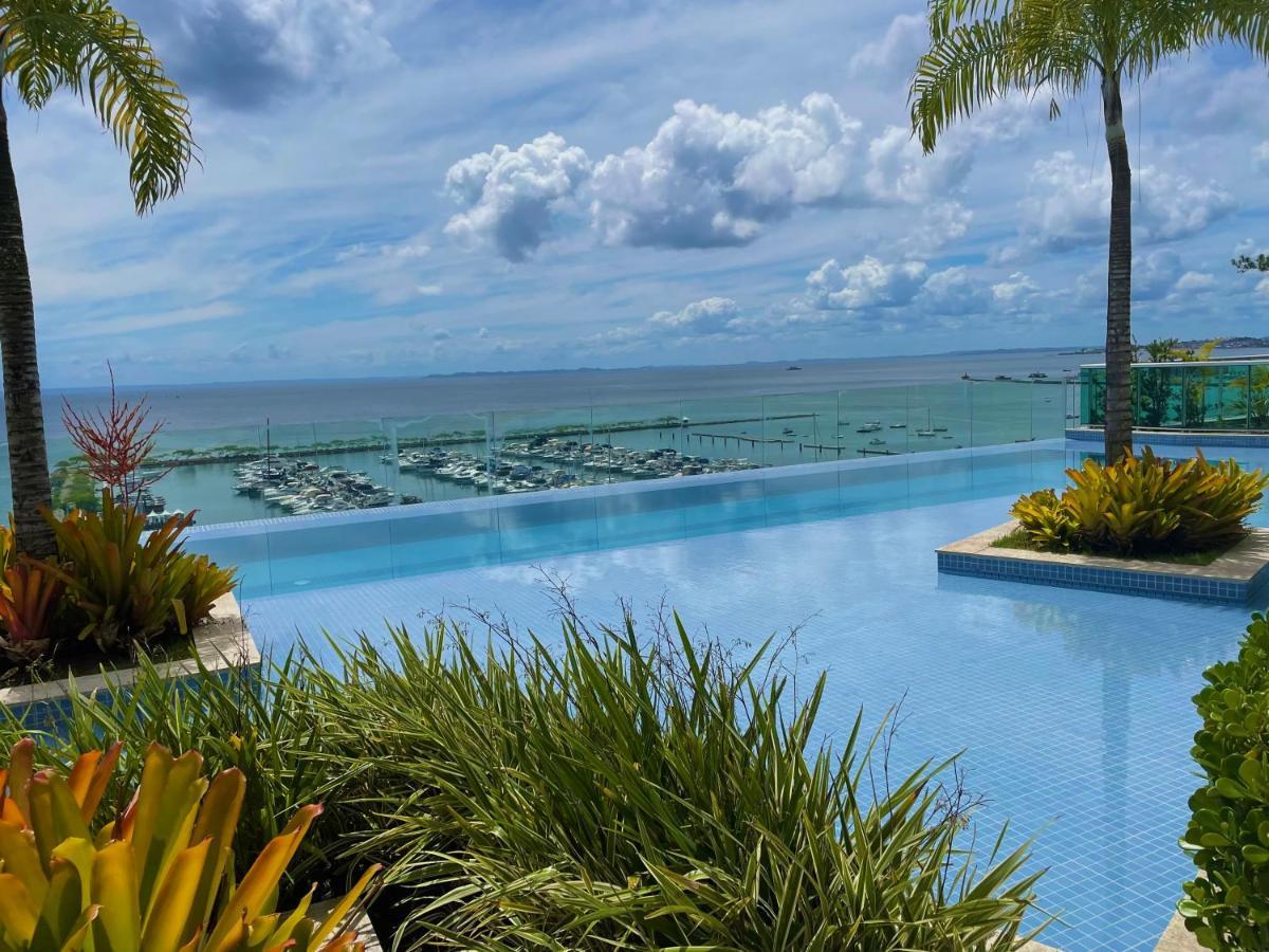 Cloc Marina Vista Mar P/ A Baia De Todos Os Santos Leilighet Salvador Eksteriør bilde