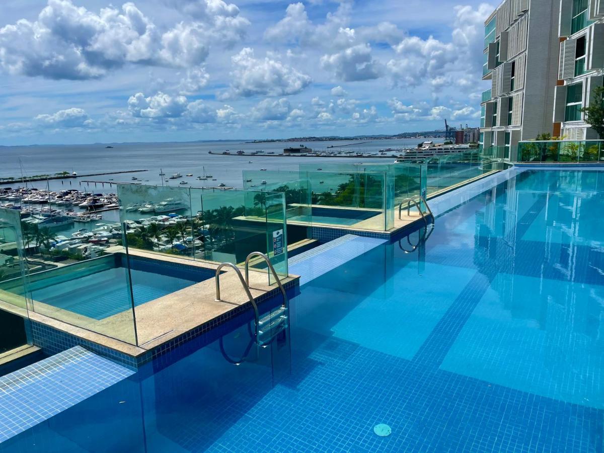 Cloc Marina Vista Mar P/ A Baia De Todos Os Santos Leilighet Salvador Eksteriør bilde