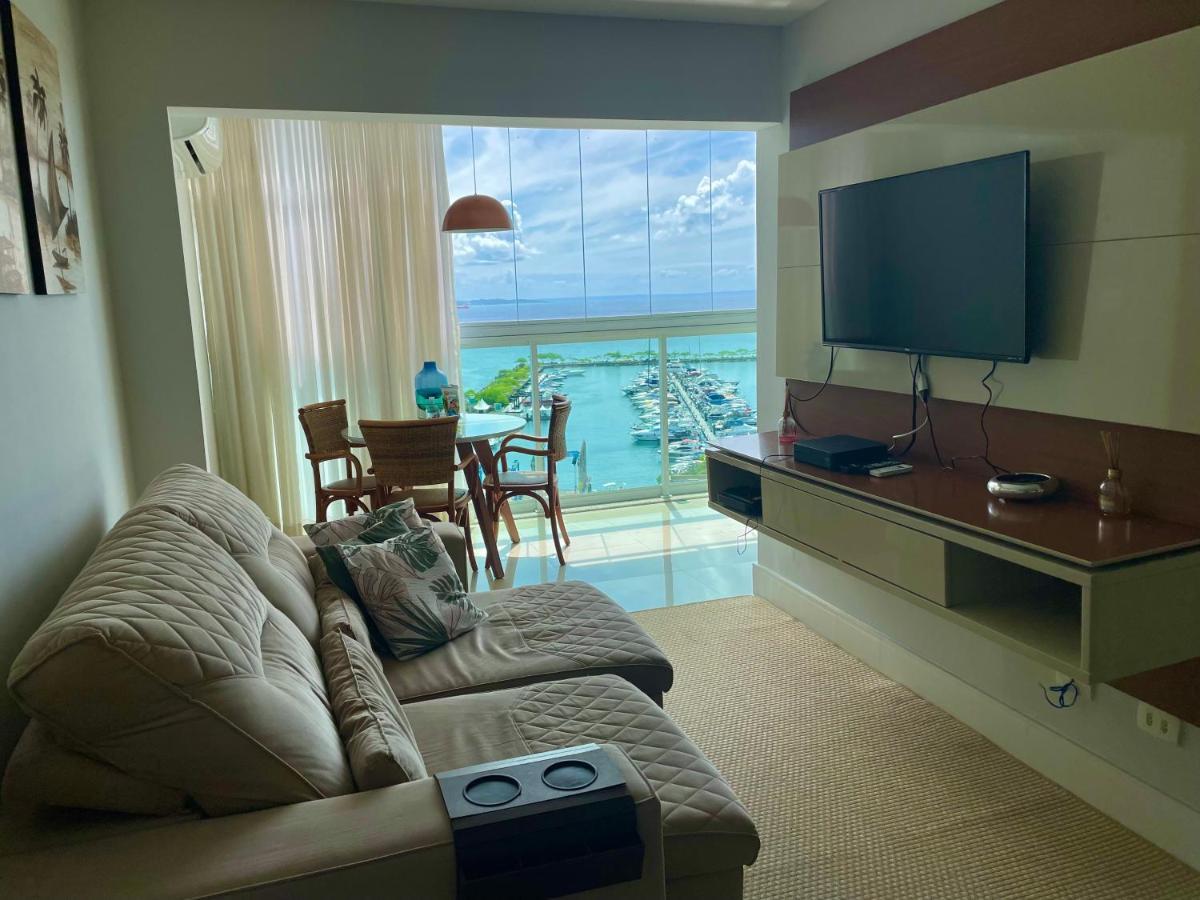 Cloc Marina Vista Mar P/ A Baia De Todos Os Santos Leilighet Salvador Eksteriør bilde