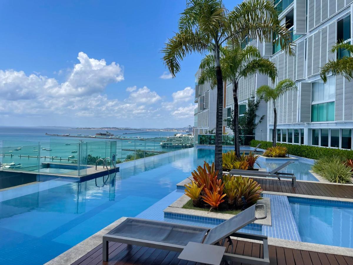 Cloc Marina Vista Mar P/ A Baia De Todos Os Santos Leilighet Salvador Eksteriør bilde