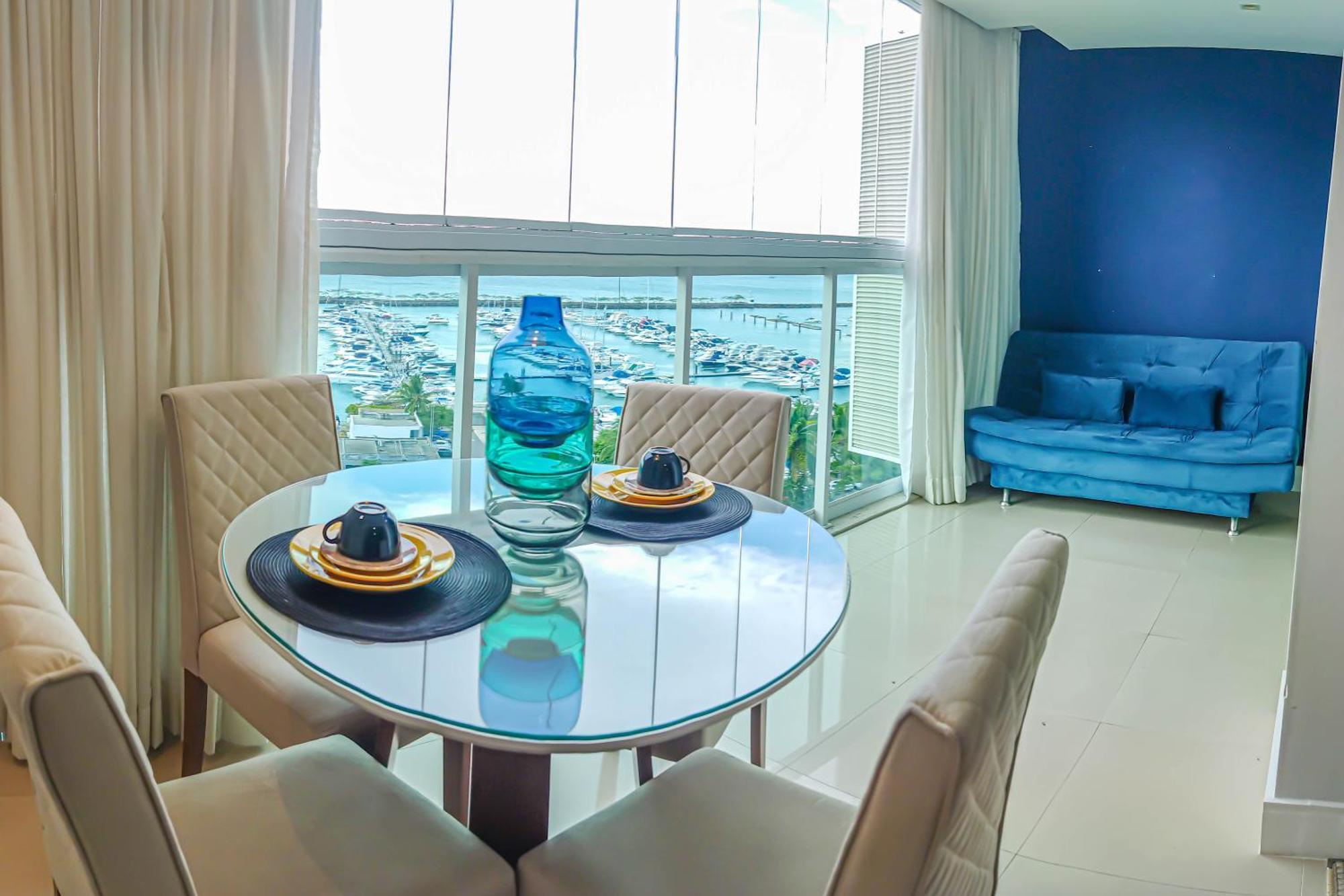 Cloc Marina Vista Mar P/ A Baia De Todos Os Santos Leilighet Salvador Eksteriør bilde